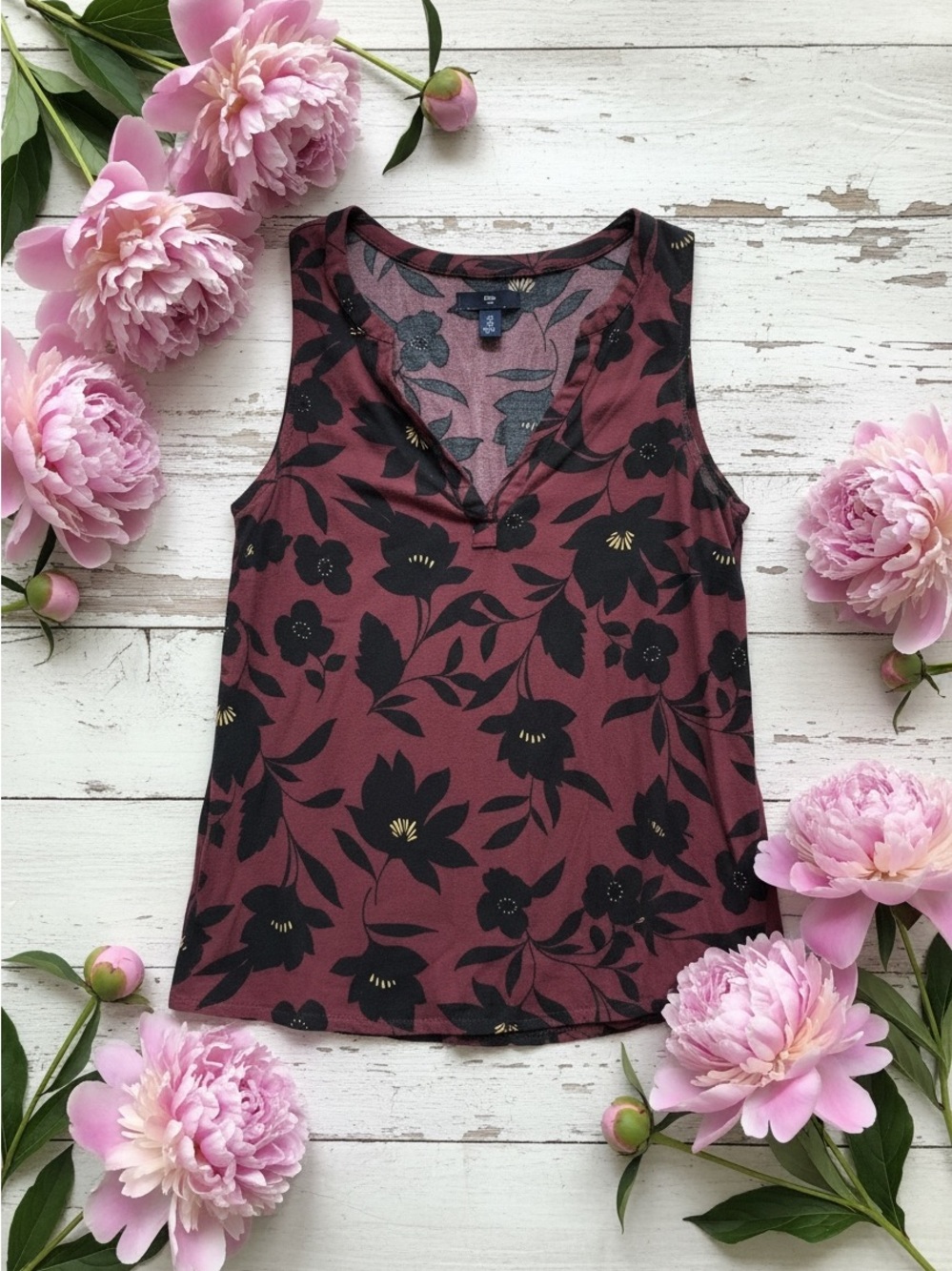 GAP floral tank